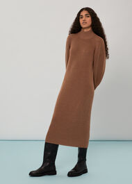 Sleeve Detail Fashioned Dress