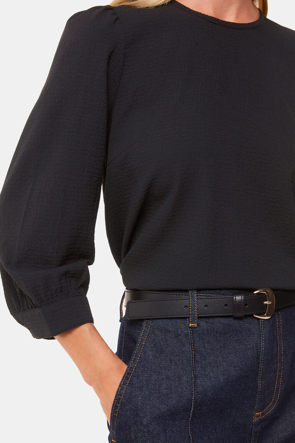 Black Zenni Blouse