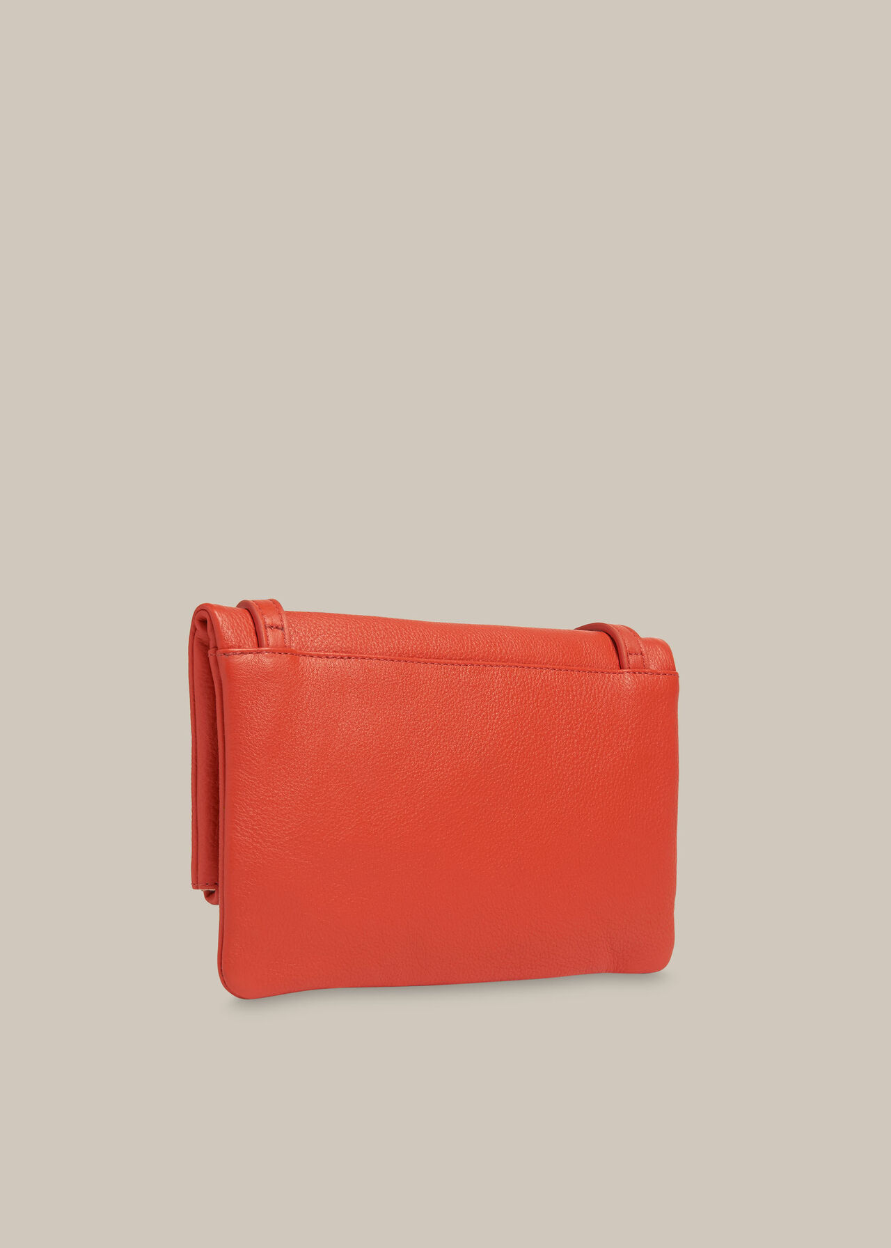 Issy Mini Foldover Bag Coral