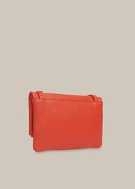 Issy Mini Foldover Bag Coral