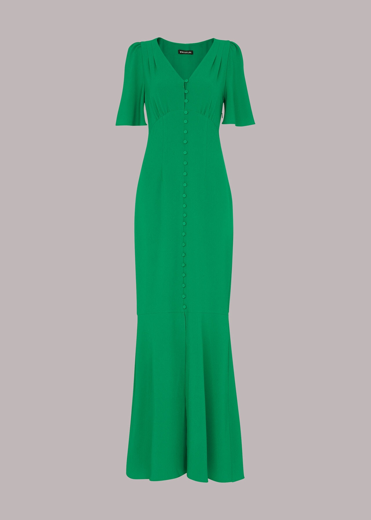 Green Molly Maxi Dress, WHISTLES