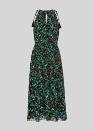 Forest Floral Halter Dress