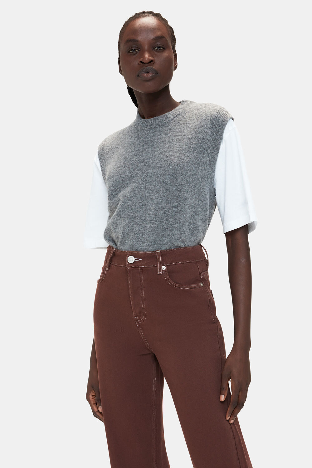 Chocolate Authentic Mollie Straight Jean