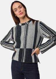 Block Stripe Wool Knit