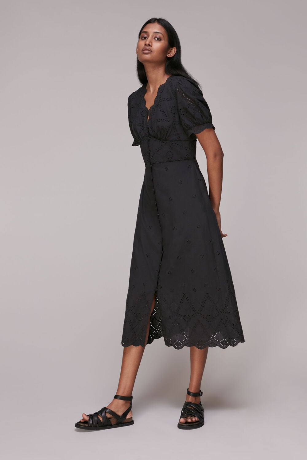 Carolyn Broderie Dress