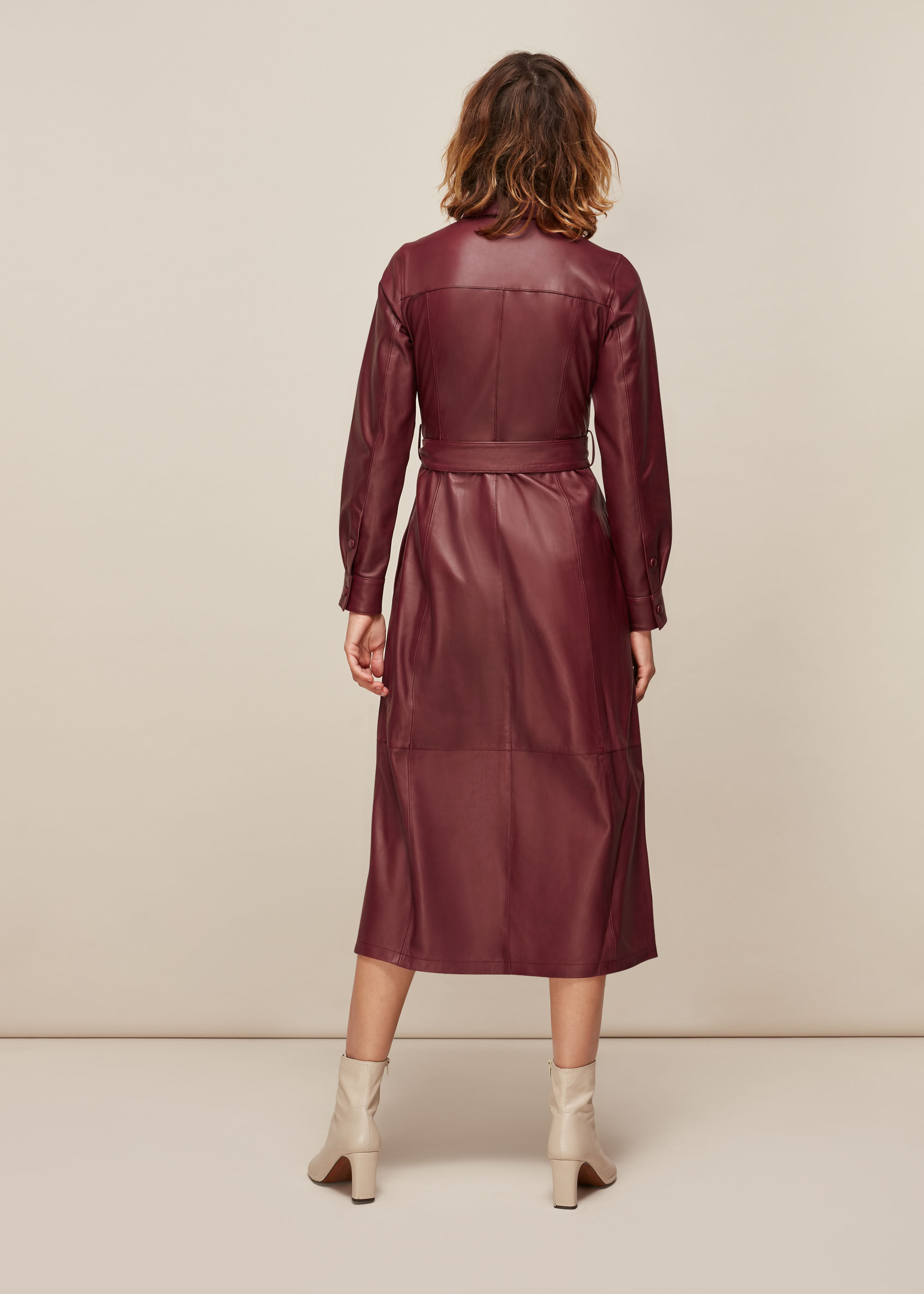 whistles leather dress