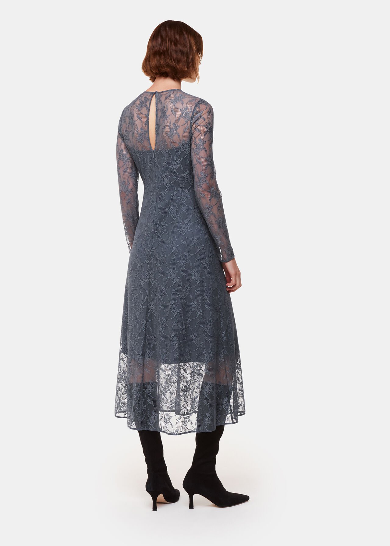 Fay Lace Long Sleeve Dress