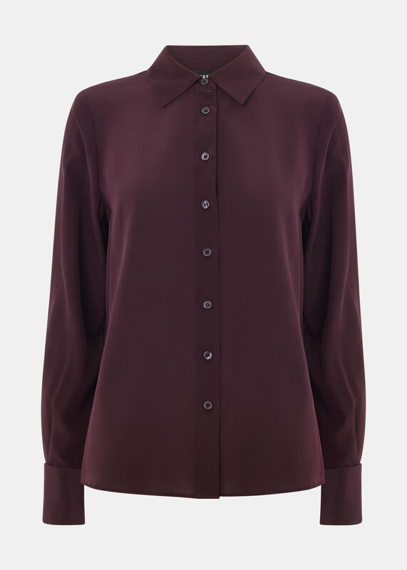 Merlot Ultimate Silk Shirt