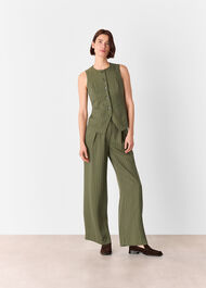 Lottie Pinstripe Waistcoat