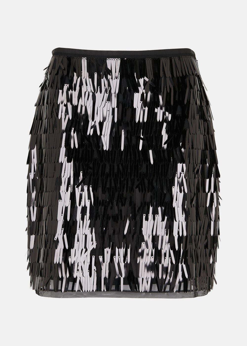 Sword Sequin Mini Skirt