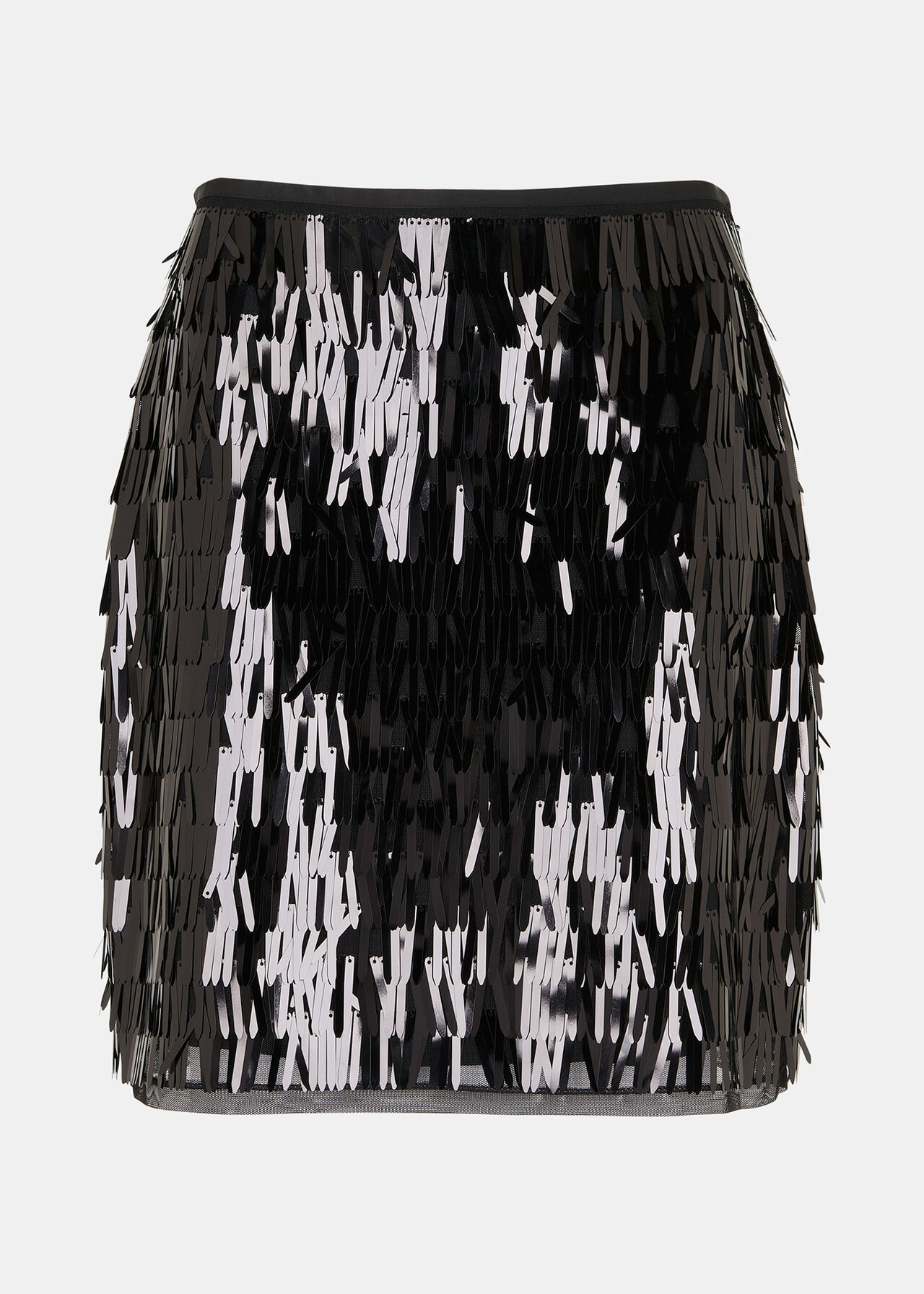 Sword Sequin Mini Skirt