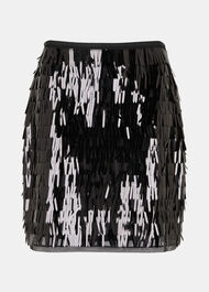 Sword Sequin Mini Skirt