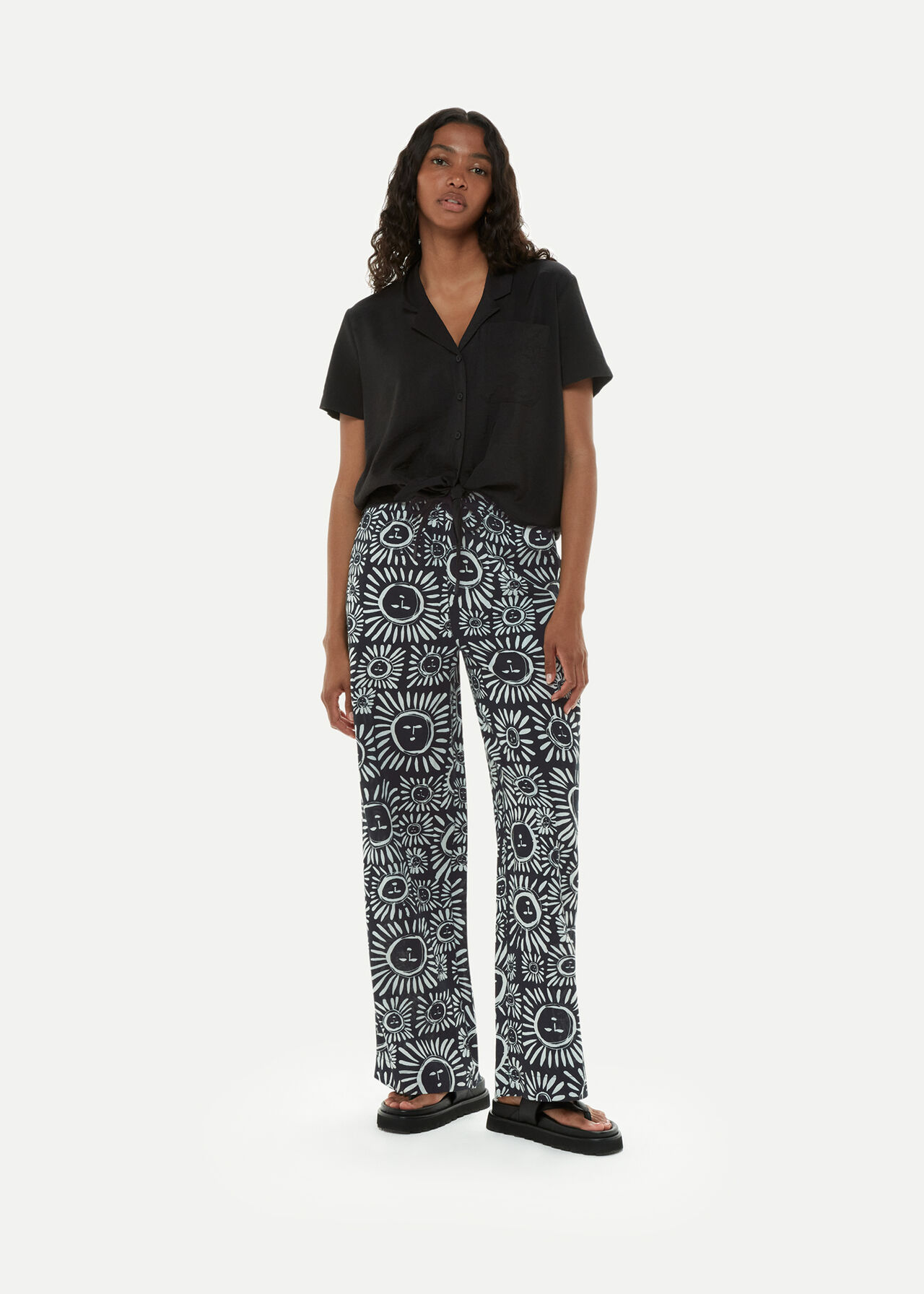 Sunman Print Trouser