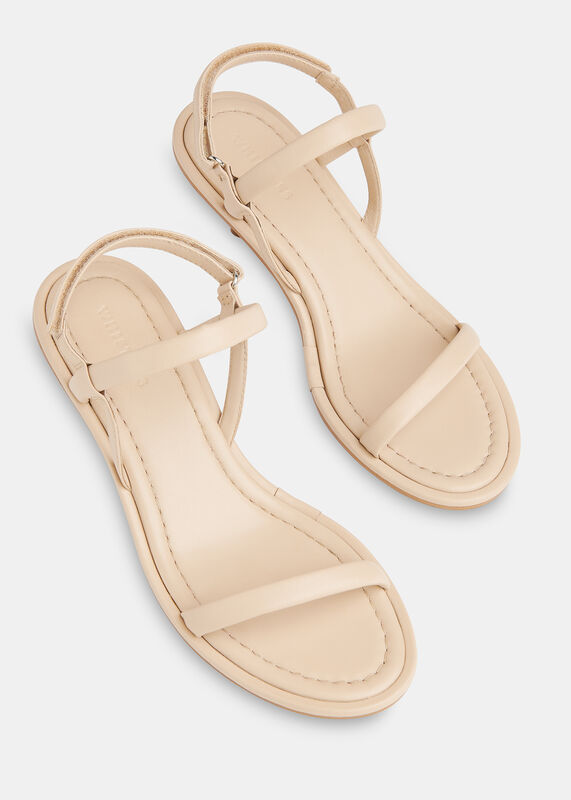 Neutral Enslee Heeled Sandal