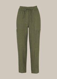 Cargo Linen Trouser