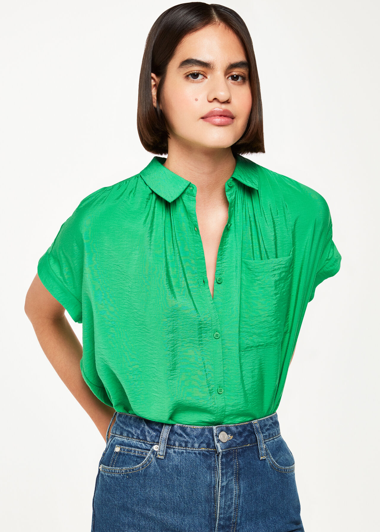 Nicola Button Through Shirt