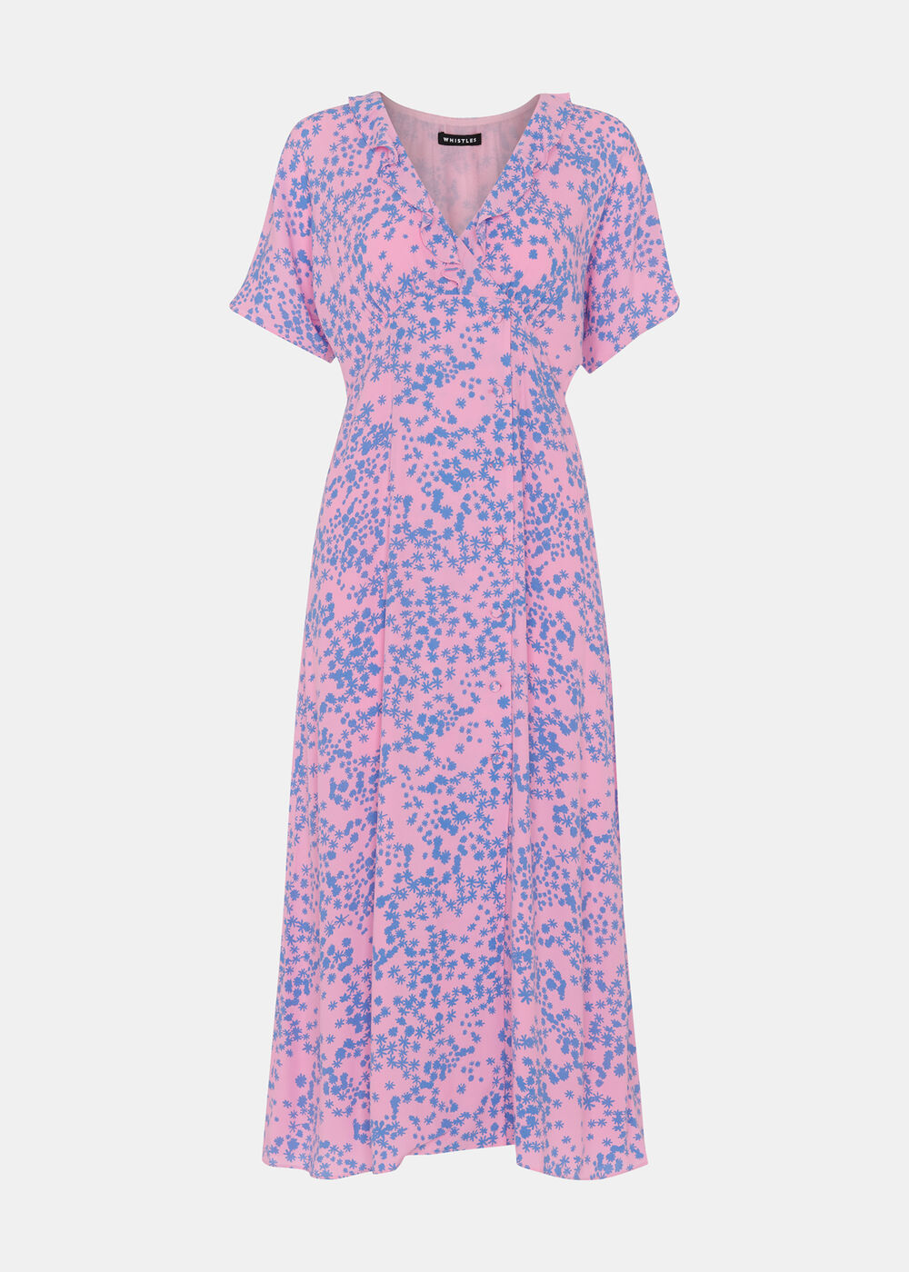 Dandelion Floral Midi Dress