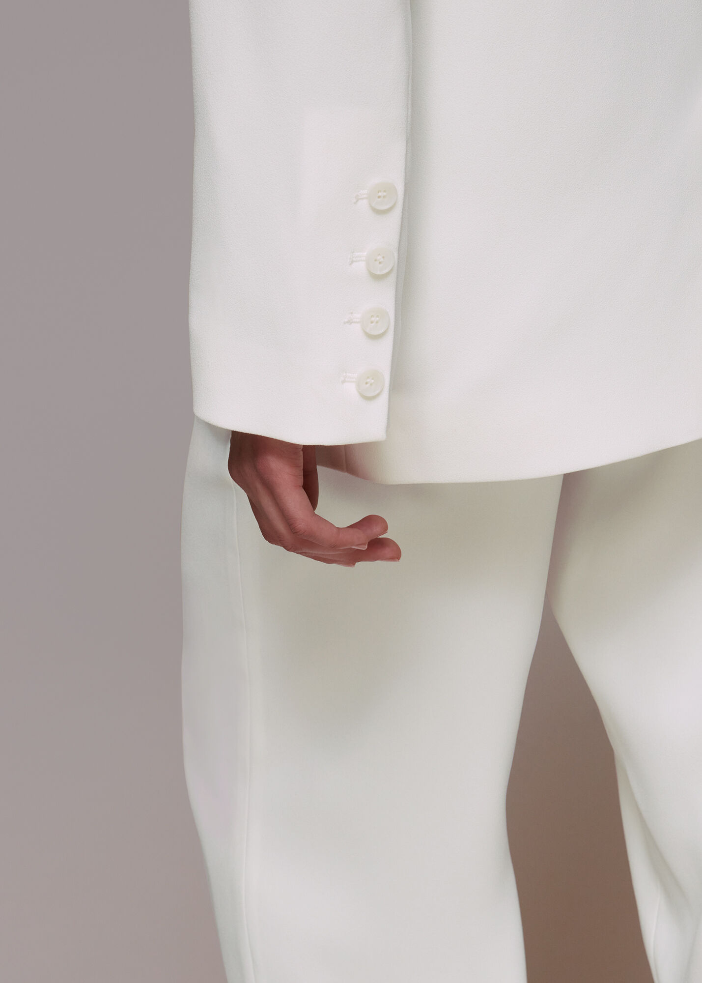 Ivory/Multi Andie Wedding Blazer | WHISTLES