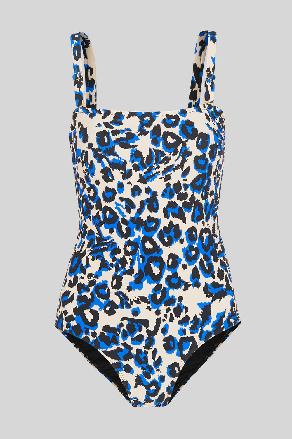 Animal Print Swimsuit Blue/Multi