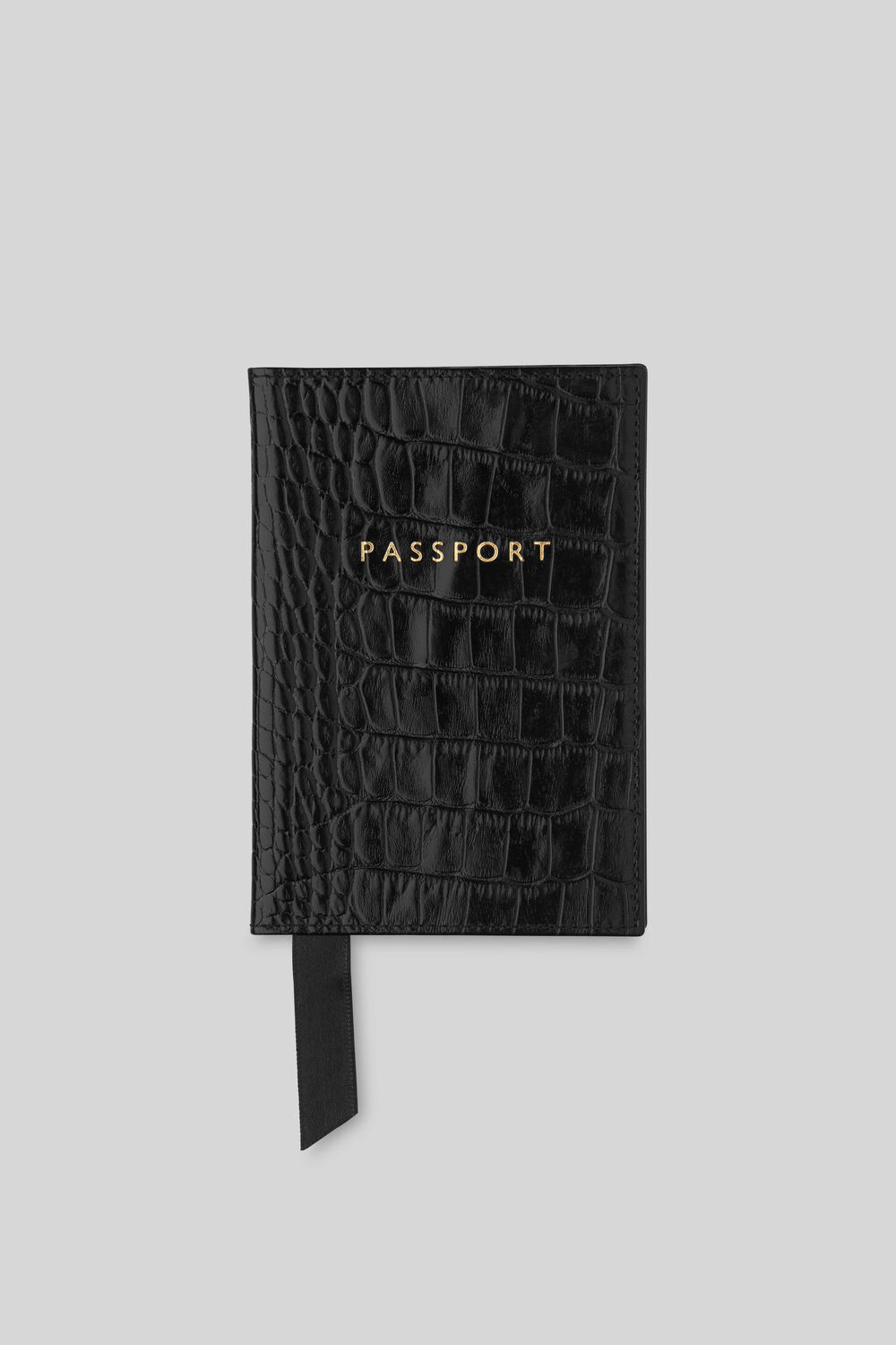 Shiny Croc Passport Holder