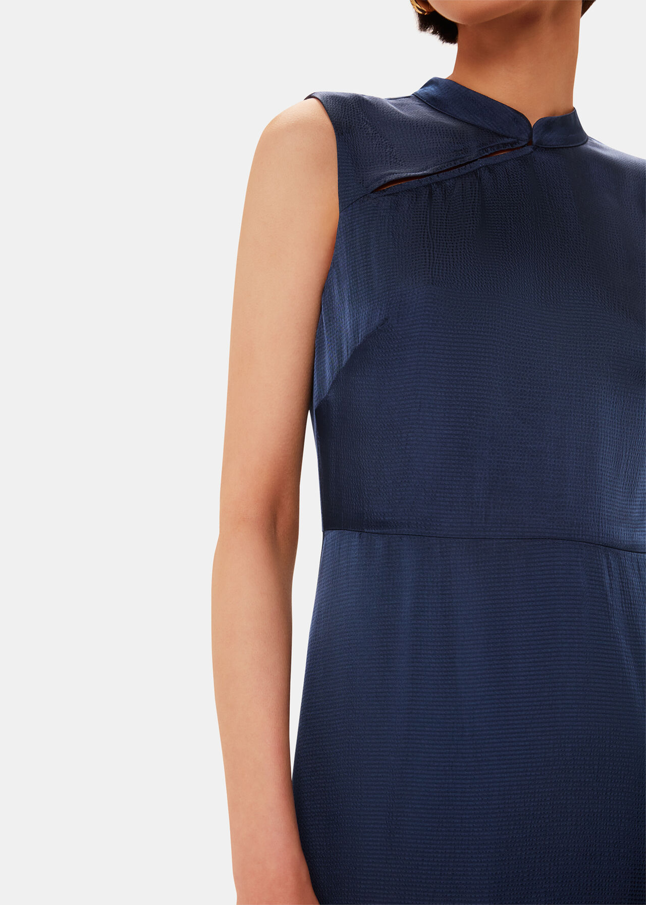 Aria Satin Midi Dress