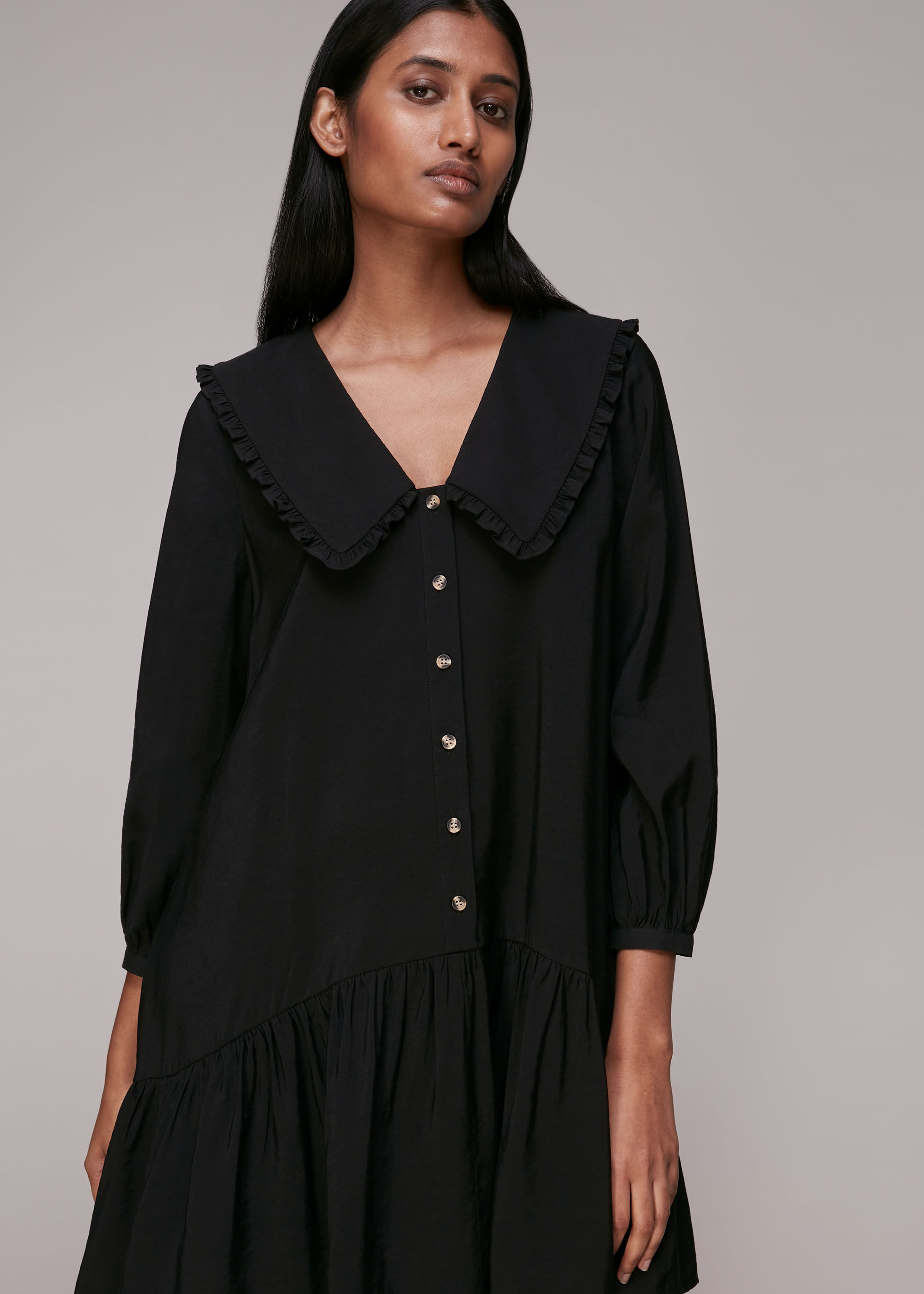 Whistles black dress sale 2025