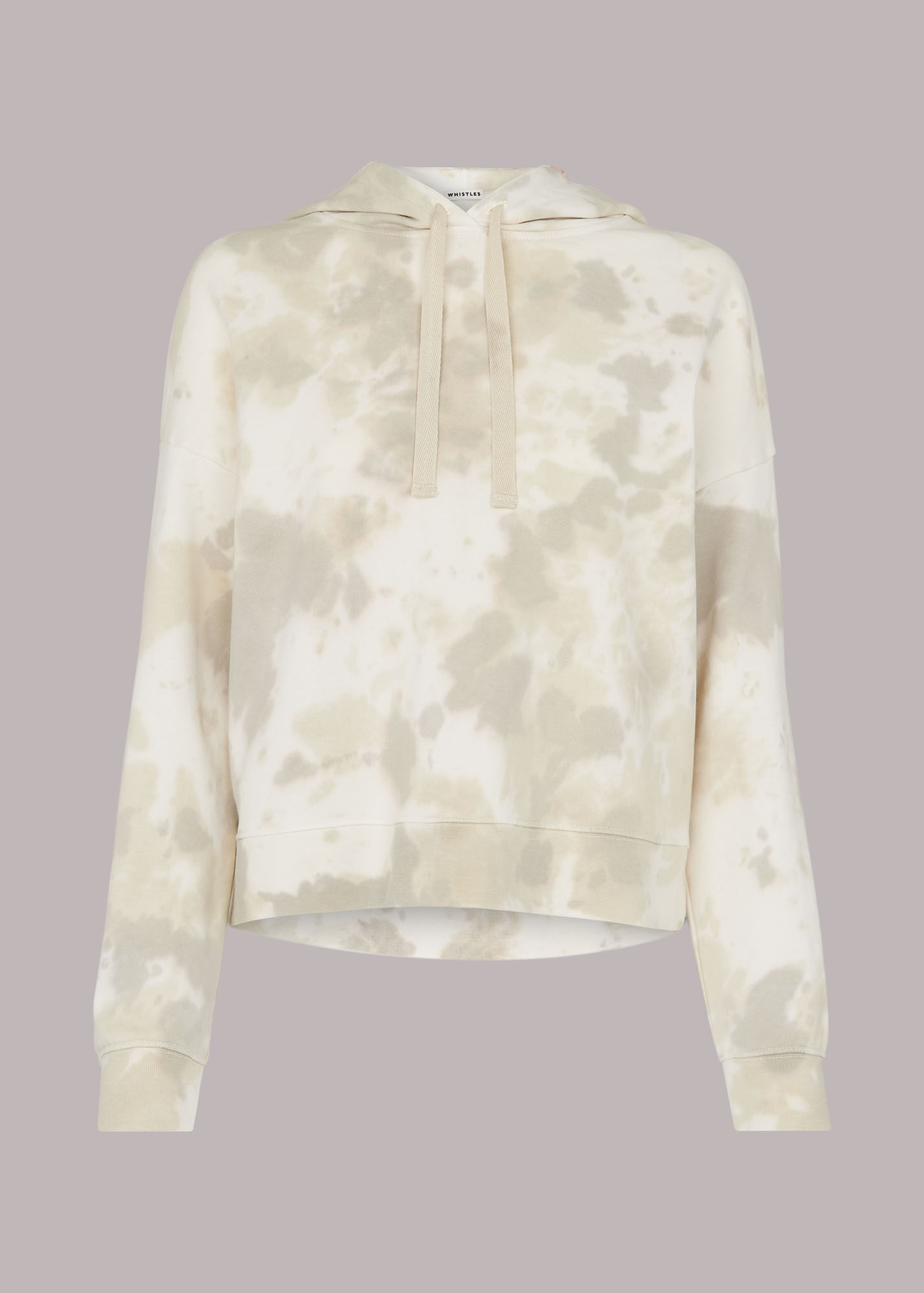 Neutral Tie Dye Hoodie WHISTLES