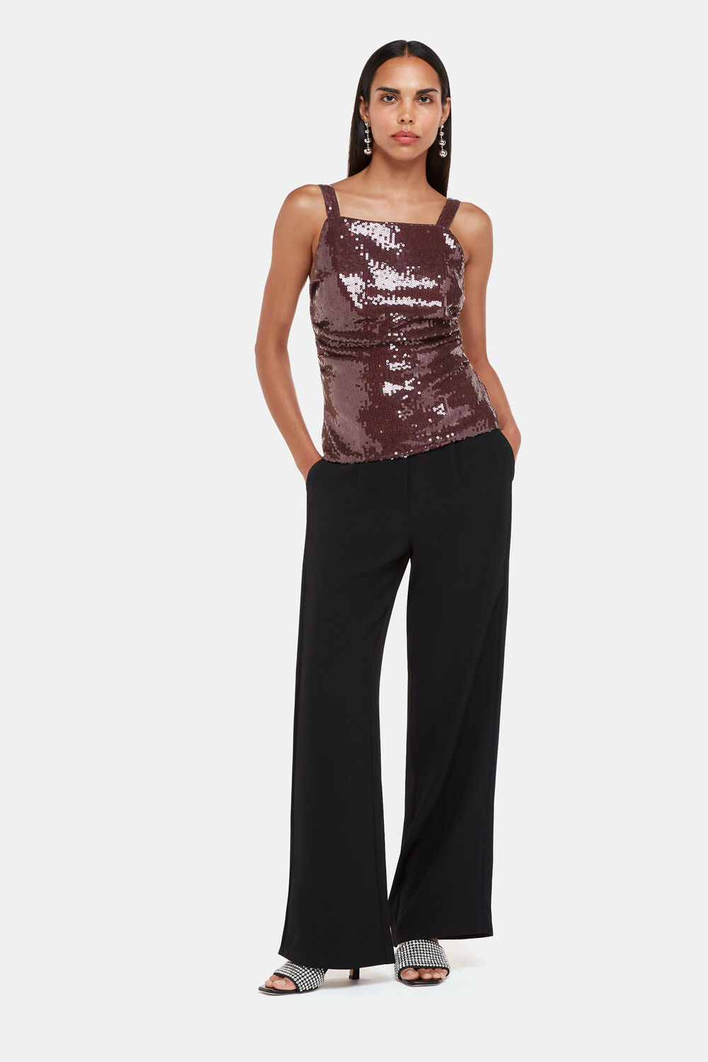 Sequin Cami Top