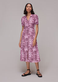 Rowan Hyena Spot Midi Dress