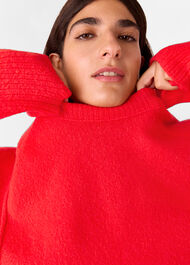 Wool Mix Side Split Knit