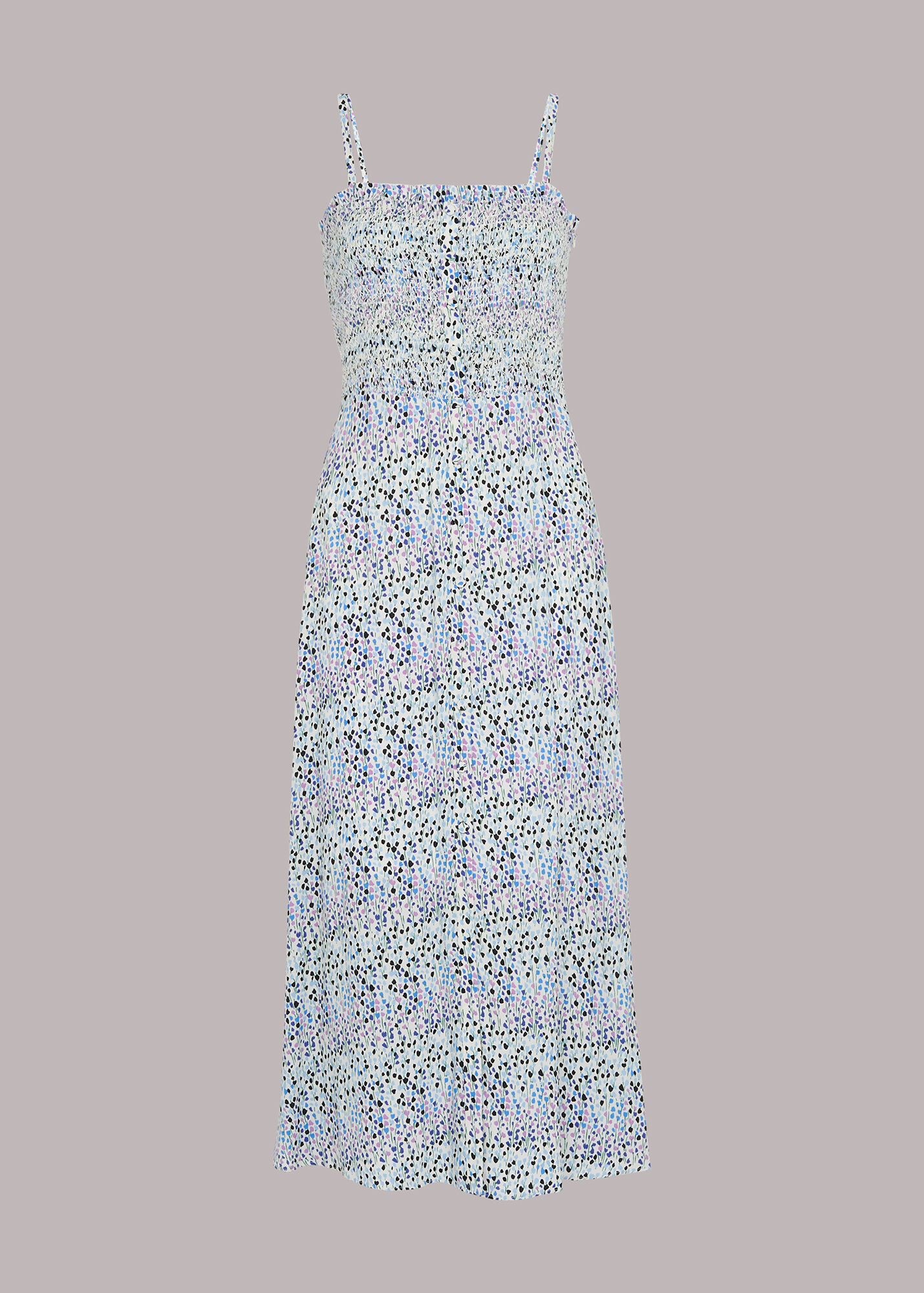 Multicolour Tulip Meadow Gracia Dress WHISTLES