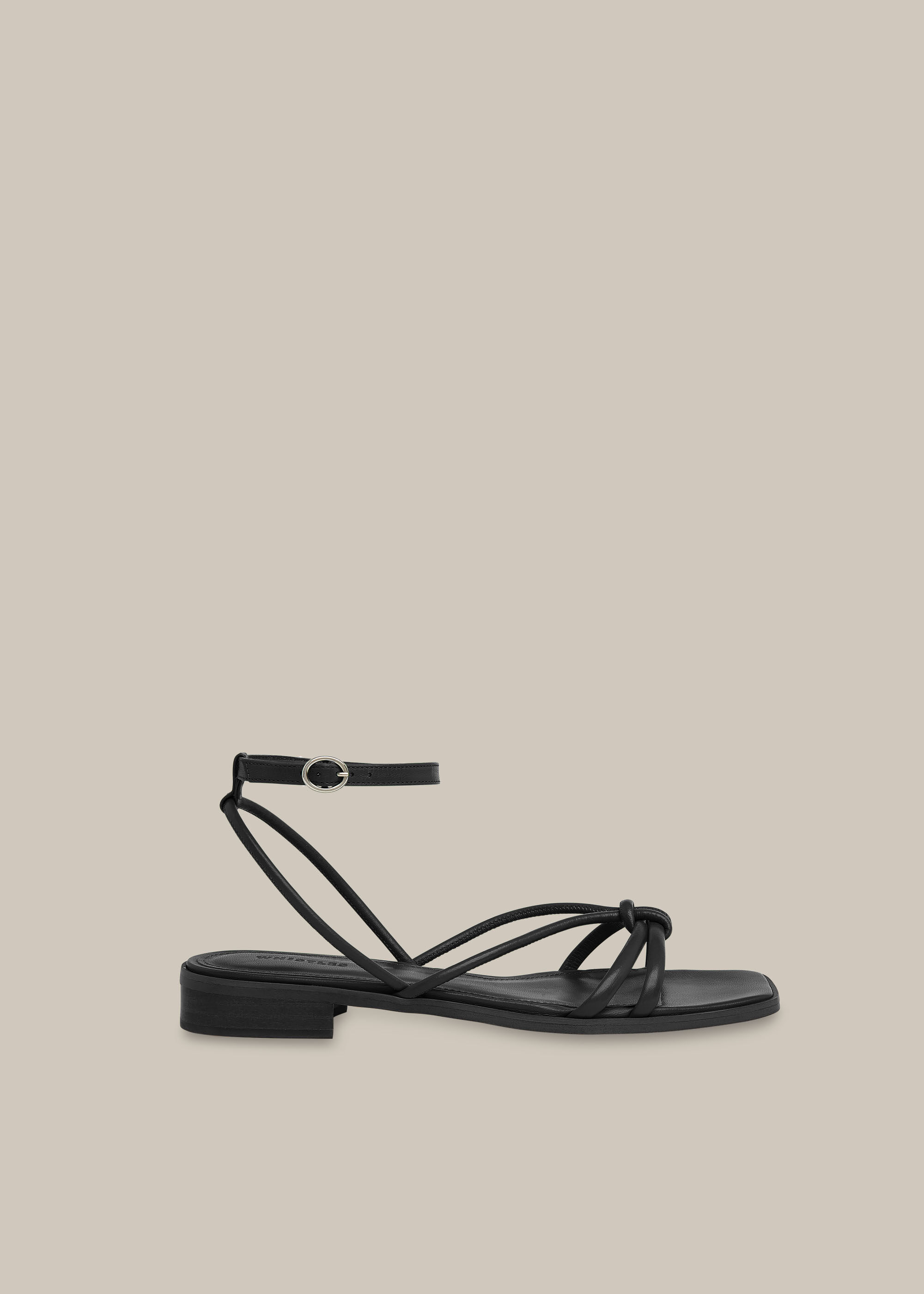 whistles black sandals