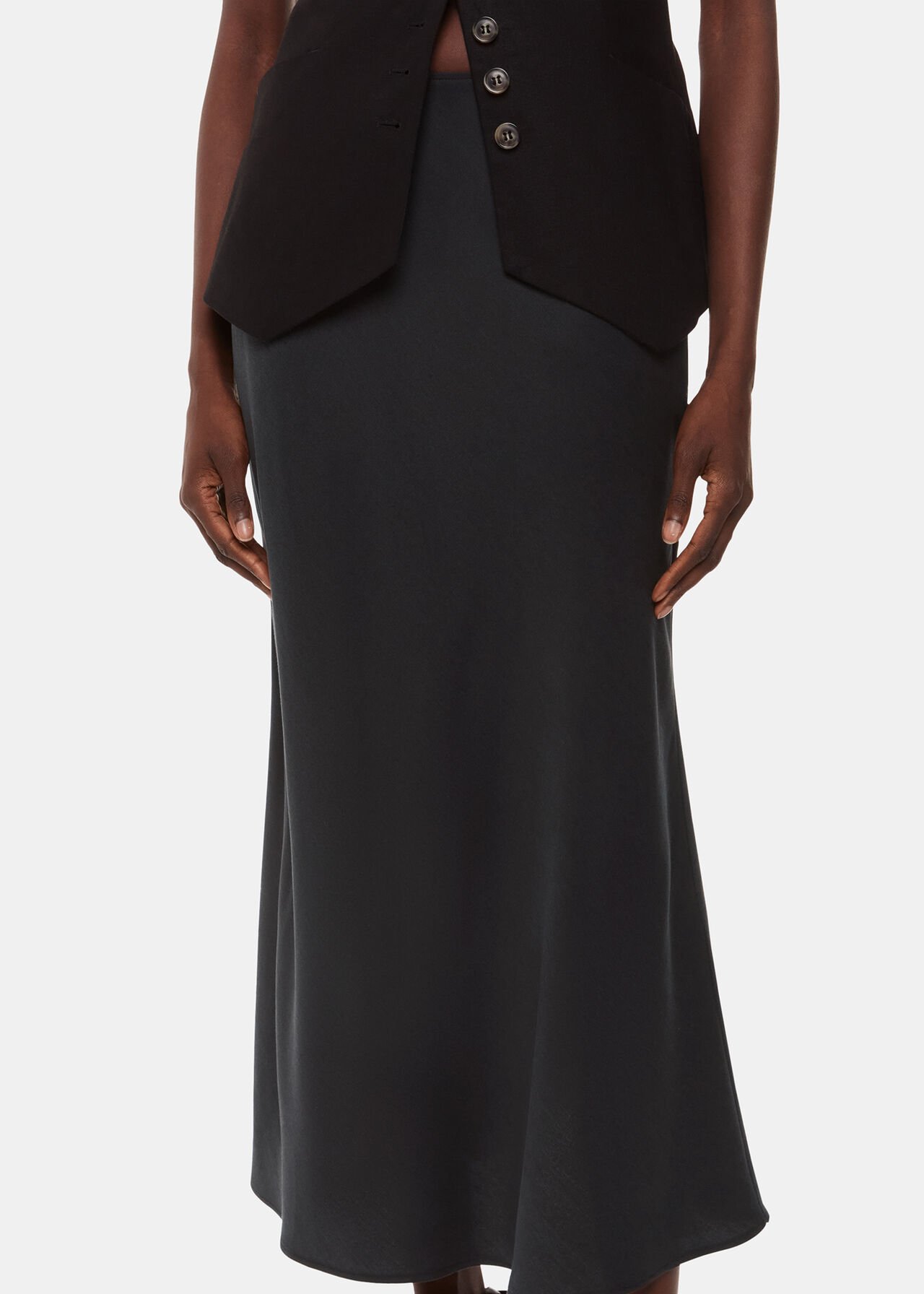 Louise Bias Cut Skirt