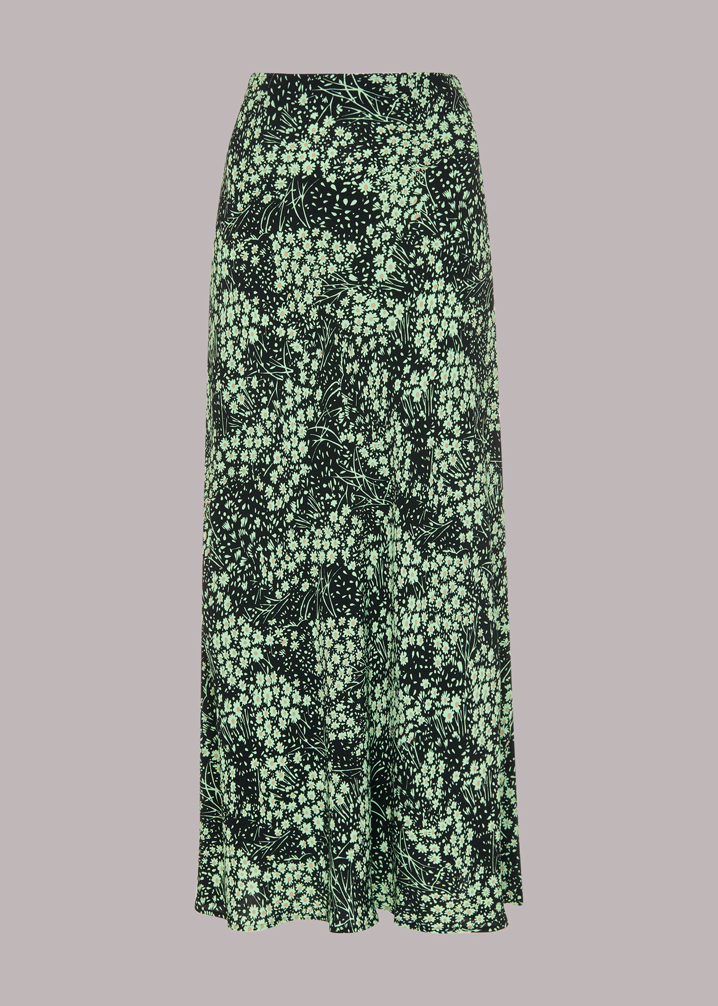 Floral meadow bias cut skirt 2025
