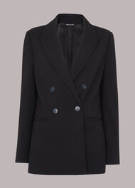 Ponte Waisted Blazer