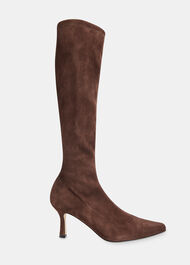 Hera Stretch Suede Boot