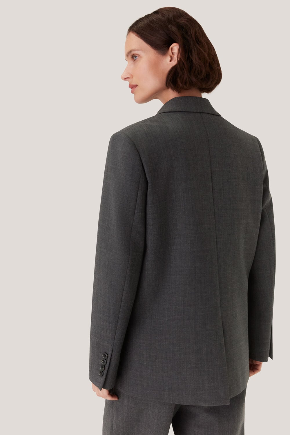 Natalie Wool Blend Blazer