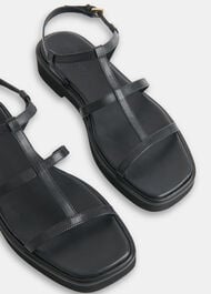 Dora Caged Square Toe Sandal