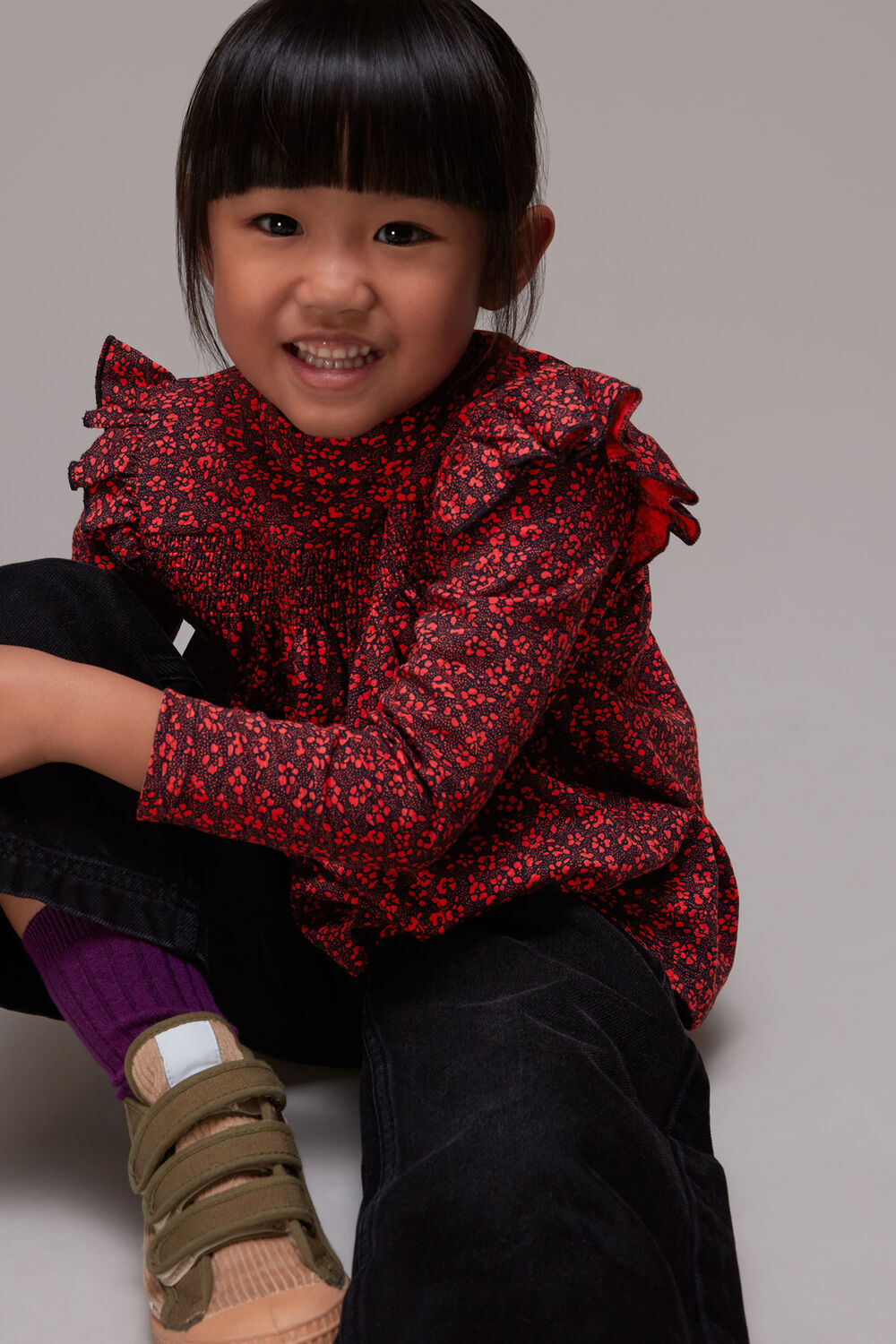 Pansy Dot Eddie Top