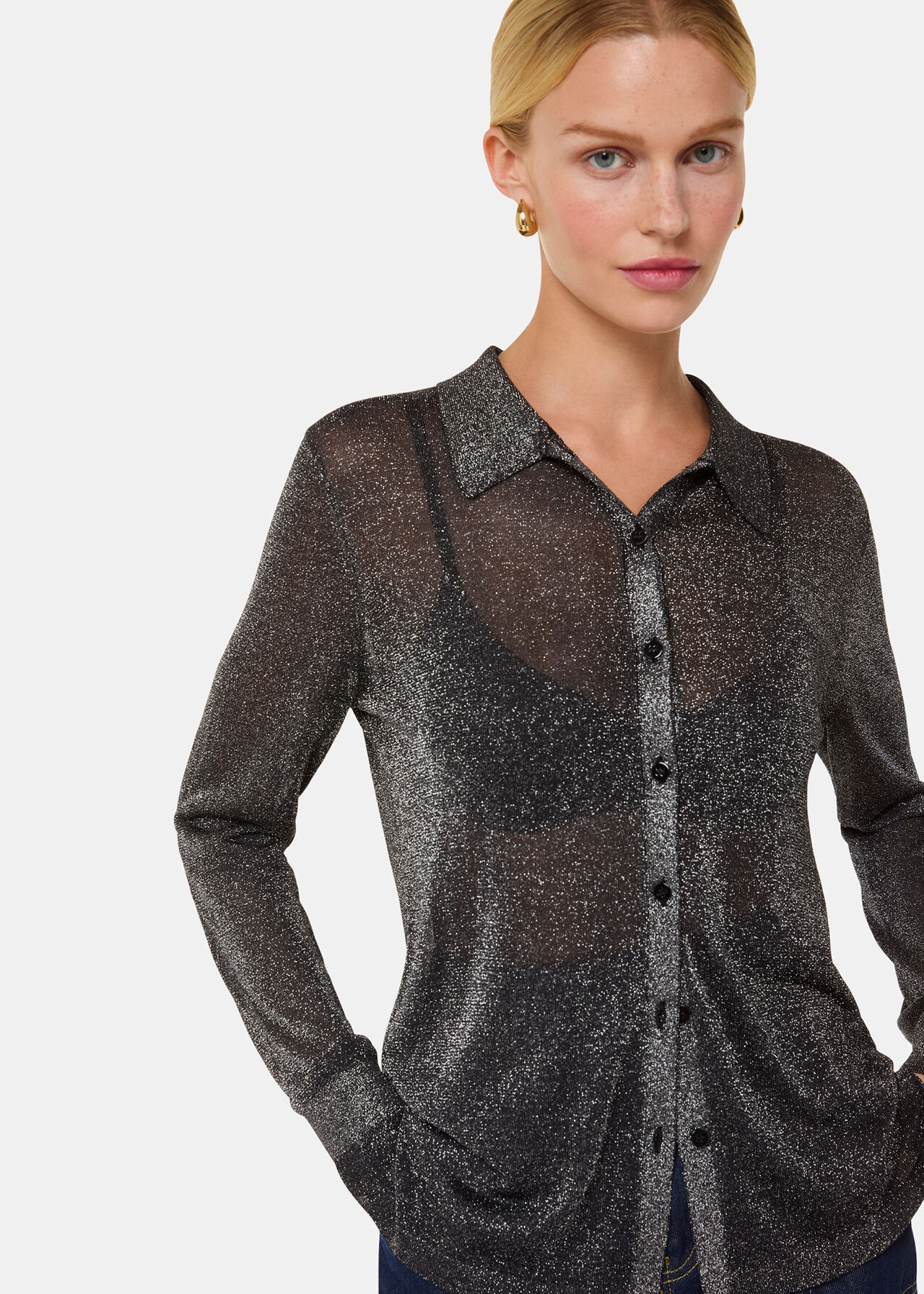 Sparkle Knit Shirt
