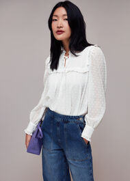 Dobby Collar Top