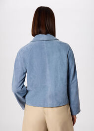 Suede Short Trench Jacket