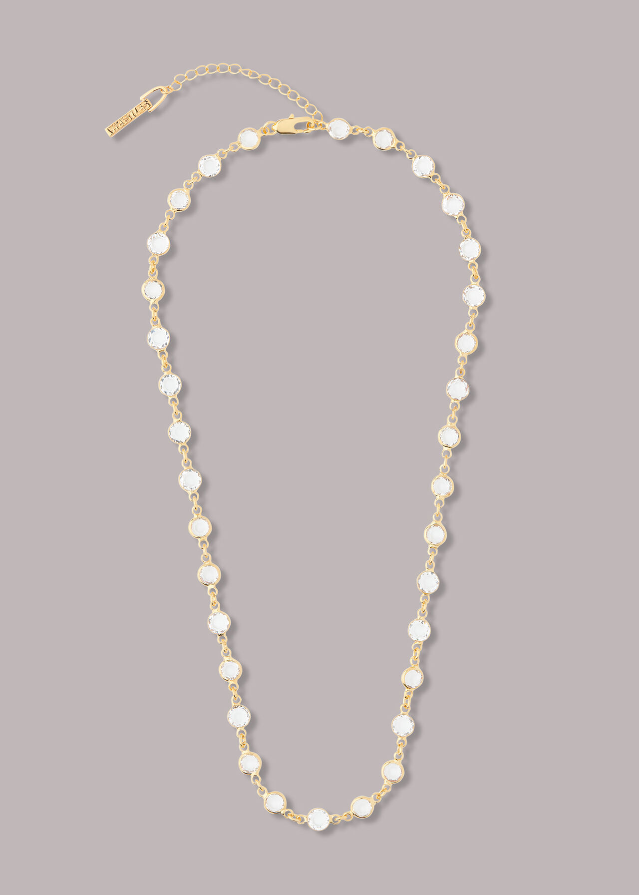 Clear Gem Necklace