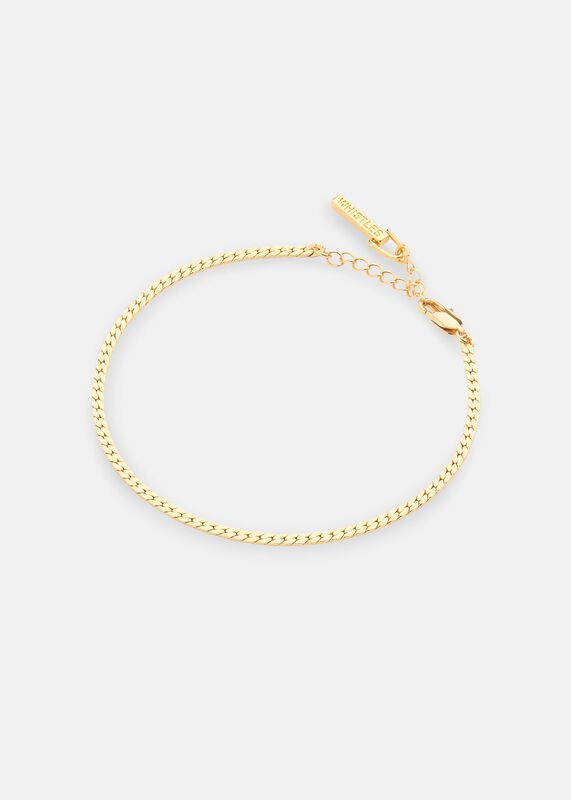 Gold Classic Snake Chain Anklet