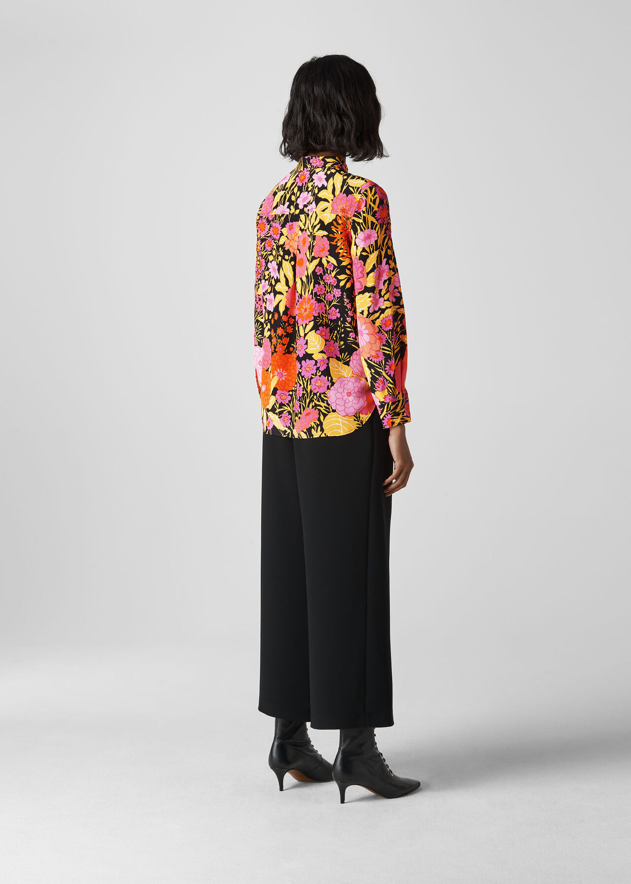 Luella Bloom Silk Shirt Multicolour