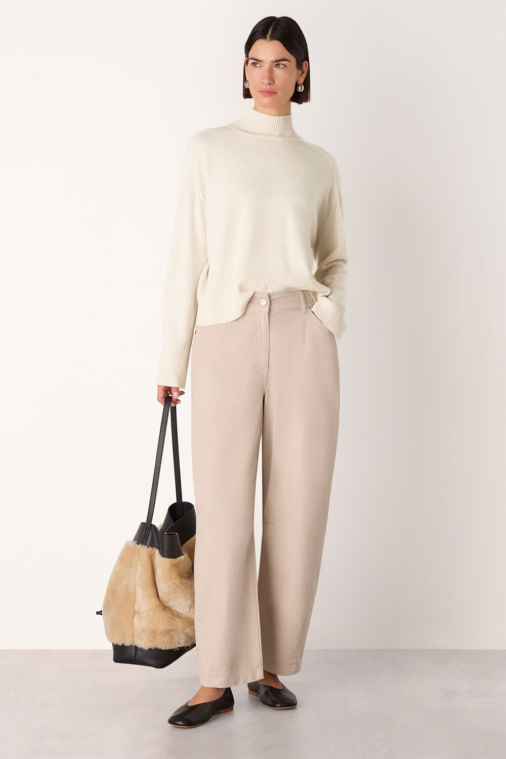 Cashmere Funnel Neck