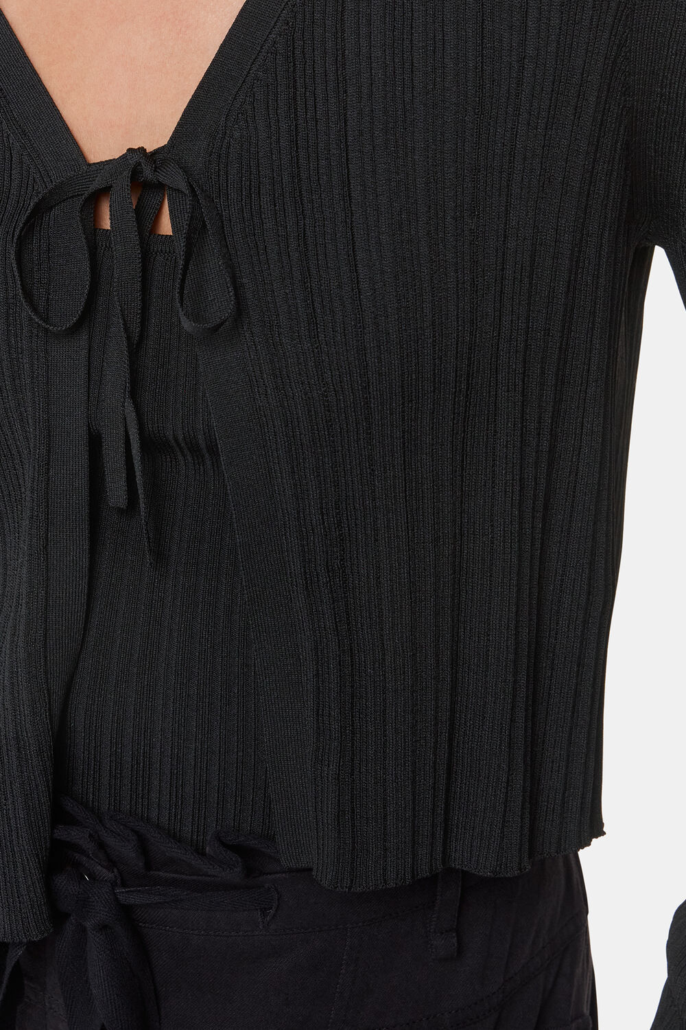 Tie Front Detail Cardigan