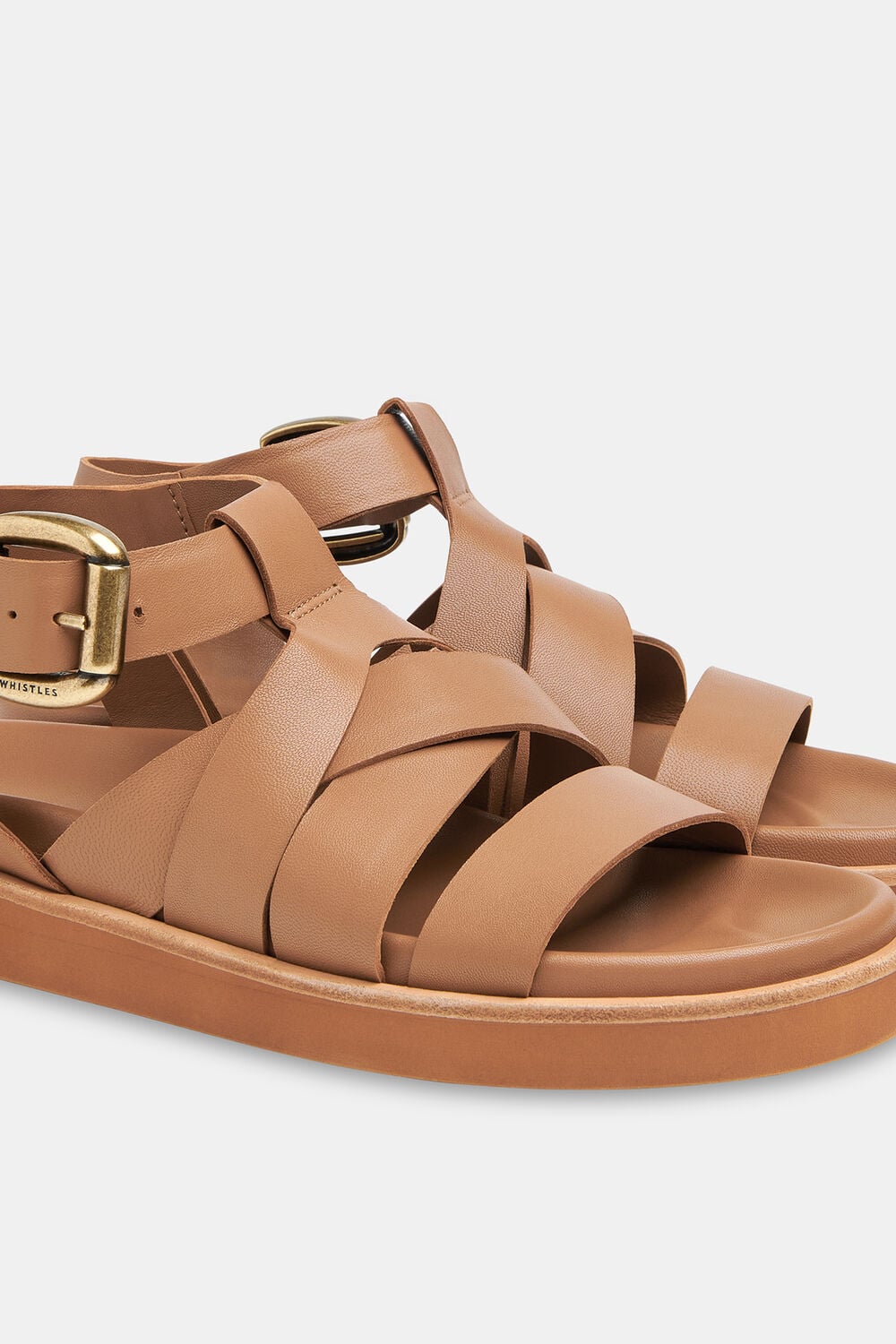 Tan Ezra Strappy Sandal
