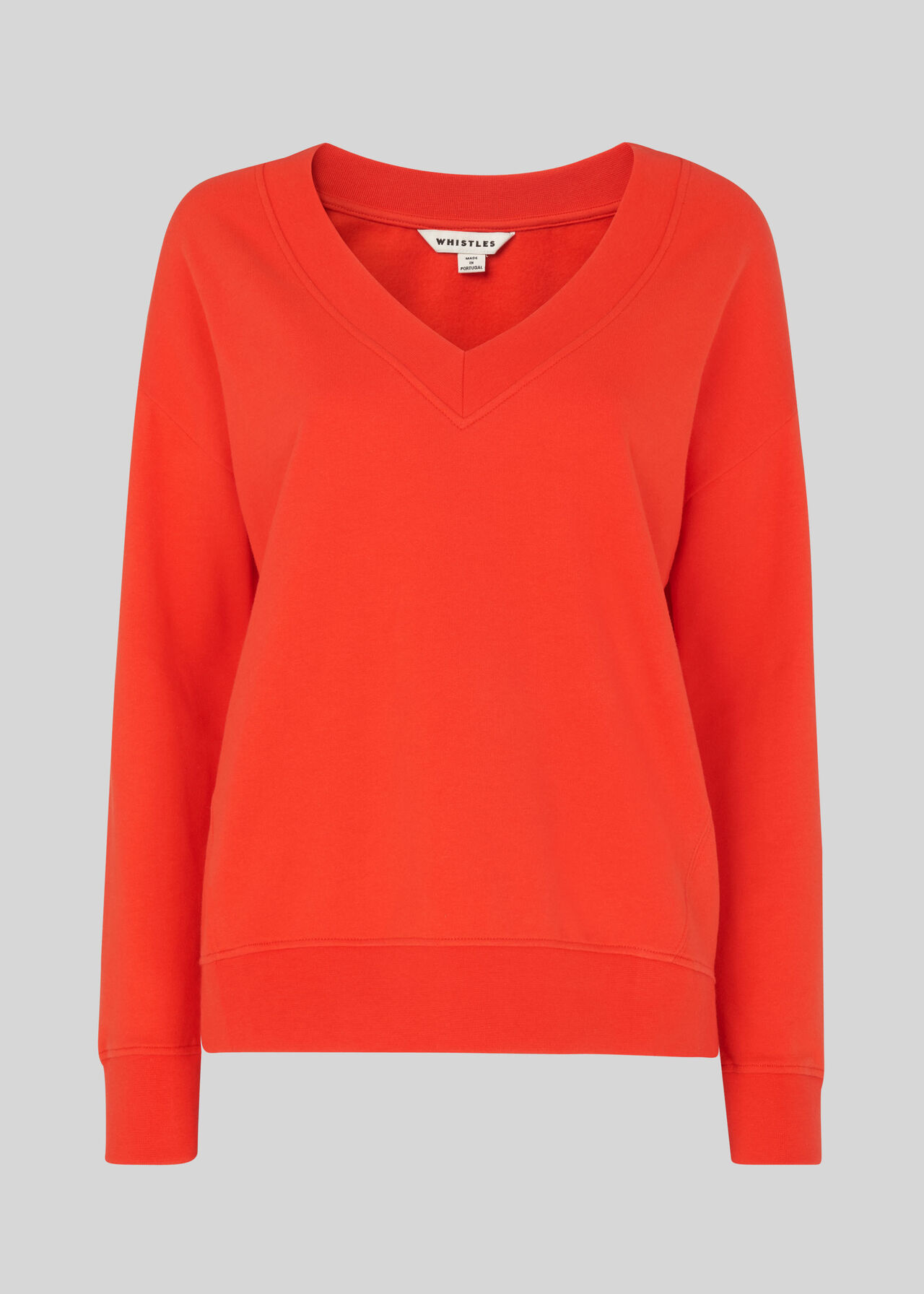 V Neck Sweatshirt