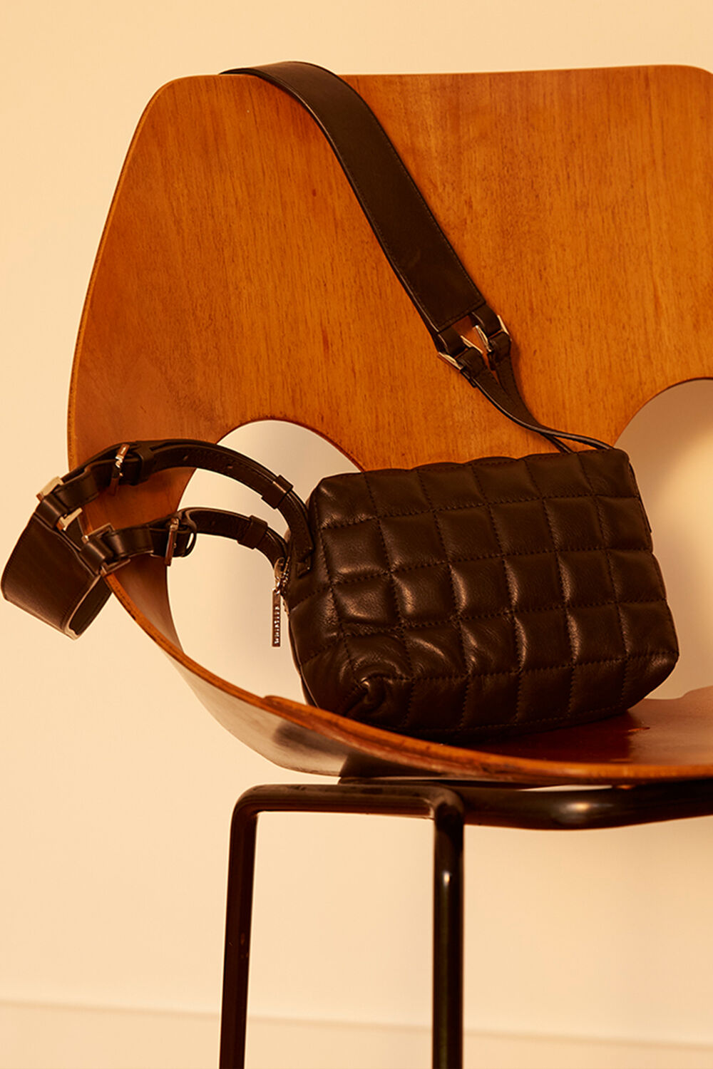 Elias Quilted Crossbody Bag